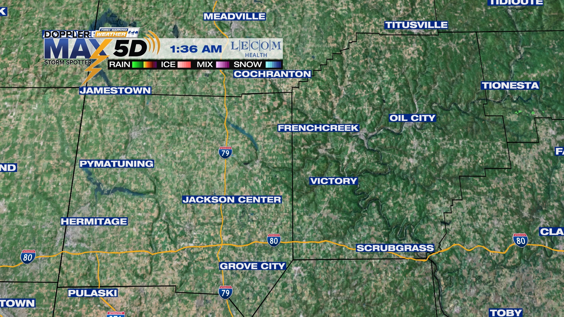 Mercer and Venango Counties